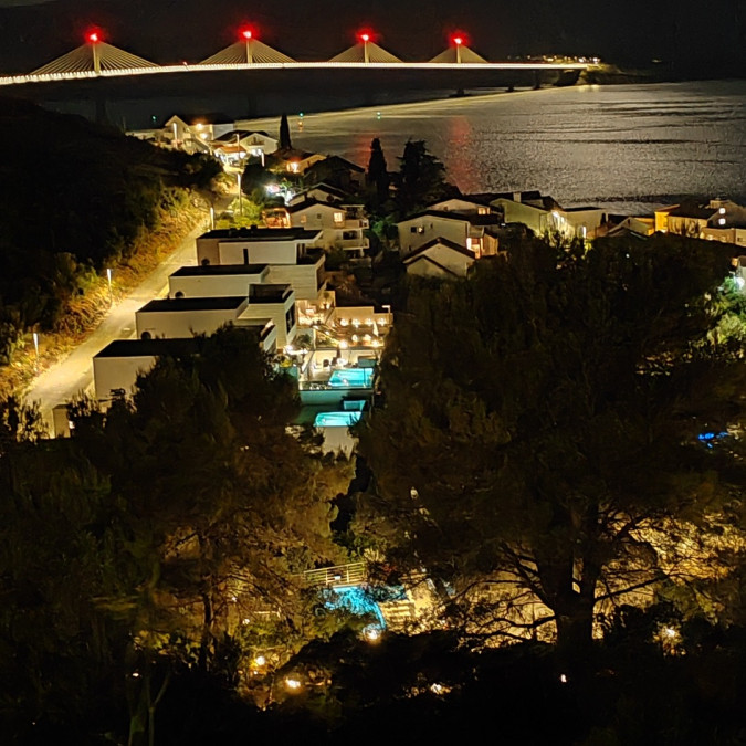 Au&szlig;enbereich, Villa Hedona mit beheiztem Pool und Hydro-Massage-Bereich, Komarna Komarna