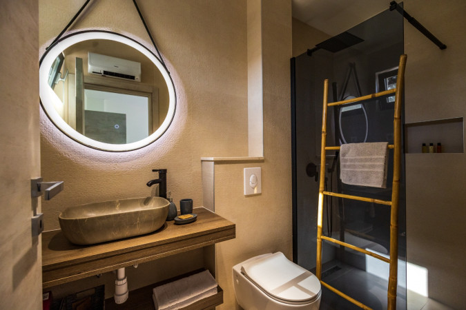 Innenbereich, Villa Hedona mit beheiztem Pool und Hydro-Massage-Bereich, Komarna Komarna