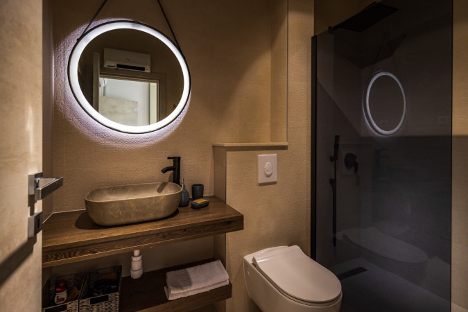 Innenbereich, Villa Hedona mit beheiztem Pool und Hydro-Massage-Bereich, Komarna Komarna