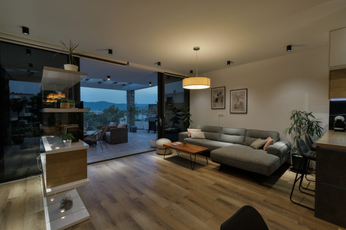 Innenbereich, Villa Hedona mit beheiztem Pool und Hydro-Massage-Bereich, Komarna Komarna