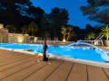 Villa Hedona with a heated pool with hydro-massage area, Komarna, Croatia. Komarna