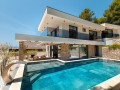 Exterior, Villa Hedona with a heated pool with hydro-massage area, Komarna, Croatia. Komarna