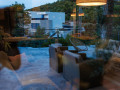 Interior, Villa Hedona with a heated pool with hydro-massage area, Komarna, Croatia. Komarna
