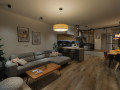 Interior, Villa Hedona with a heated pool with hydro-massage area, Komarna, Croatia. Komarna