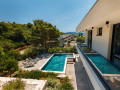 Exterior, Villa Hedona with a heated pool with hydro-massage area, Komarna, Croatia. Komarna